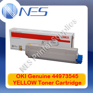 OKI Genuine 44973545 YELLOW Toner Cartridge for C301DN/C321DN/MC342DNW (1.5K)